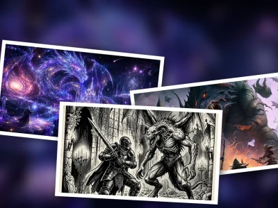 Prompt Vẽ Quái Vật Fantasy Bí Ẩn Và Hướng Dẫn Chi Tiết
