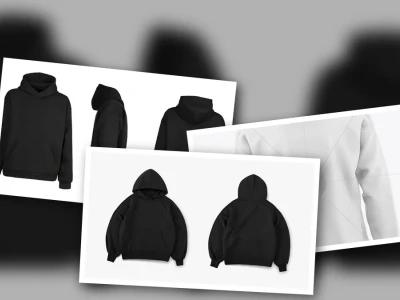 Sở Hữu Mockup Áo Khoác Hoodie Nam Chất Lượng Cao Miễn Phí
