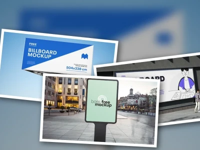 Sở hữu Mockup Biển Quảng Cáo Ngoài Trời Đỉnh Cao