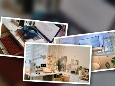 Thiết Kế Góc Học Tập Chill Với AI Tạo Không Gian "Chill Study Space"
