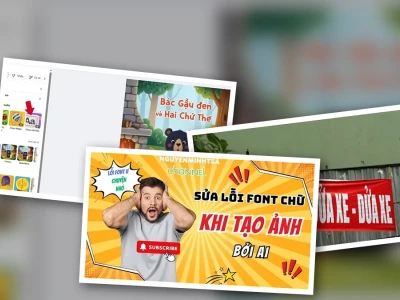 Xử Lý "Ác Mộng" Font Chữ AI: Fix Lỗi Sai Chính Tả Ảnh AI Nhanh Chóng